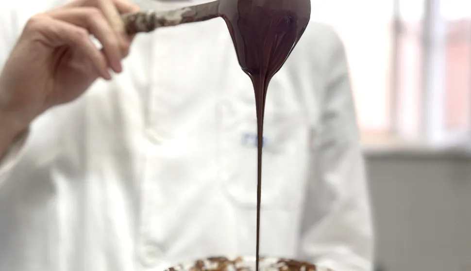 Osijek, 24. 04. 2023, PTFOS, festival znanosti, Priroda i drustvo, skolska i vrticka djeca, radionice, laboratorij, radionica - cokoladaSNIMIO BRUNO JOBST