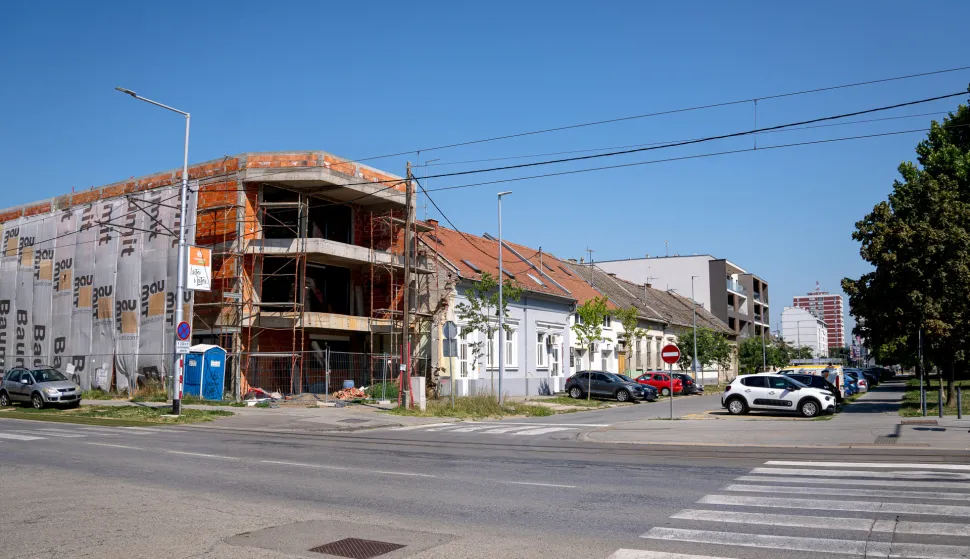 Reisnerova/Zrinjevac; Gradili&scaron;te; Stambena zgrada, srpanj 2025.