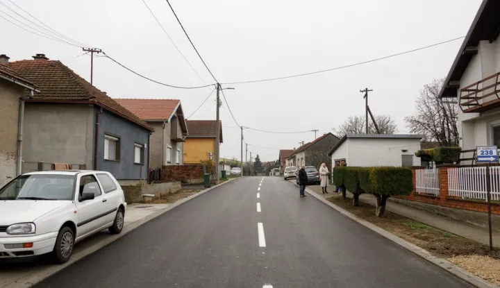 Zavr&scaron;eni radovi na pojačanom održavanju nerazvrstane ceste u SR Njemačke, na dionici od Ulice Vijeća Europe do spoja s Ulicom Solidarnosti