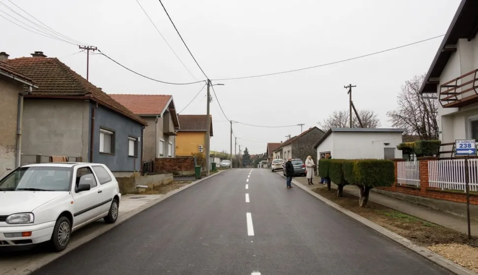 Zavr&scaron;eni radovi na pojačanom održavanju nerazvrstane ceste u SR Njemačke, na dionici od Ulice Vijeća Europe do spoja s Ulicom Solidarnosti