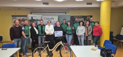 U prostorijama OTOS-a Osijek održano je darivanje naziva "Božić prije Božića", u organizaciji URB-a Kotrljaneri i OTOS-a Osijek. prosinac 2025.