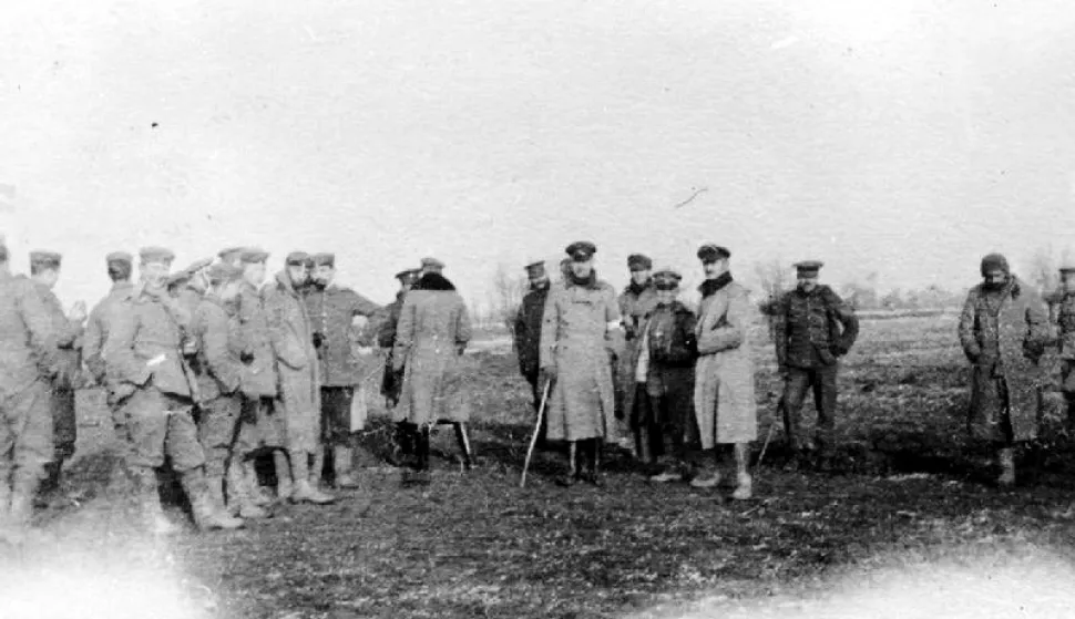 Božićno primirje 1914. Iz kolekcije Imperial War Museums
