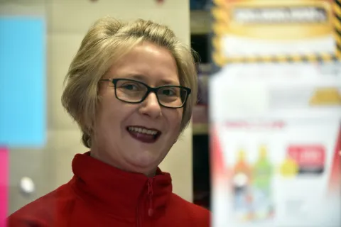 Petrinja, 22.12.2025 (nedeljni broj) - 5 godina proslo je od potresa u Petrinji, na slici Tanja iz Tiska, tekst S.Pavic.foto Davor Kovacevicnedeljni broj