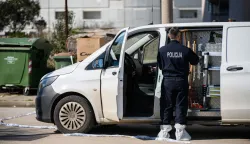 ZADAR - 02.03.2025 - CRNA KRONIKA - Policijski očevid povodom ubojstva 26 godi&scaron;njeg mladića na Relji