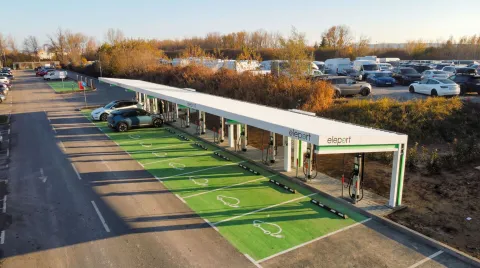 Najveći hub punionica za e-automobile u Hrvatskoj na zapadnom ulazu u Zagreb - kod King Crossa