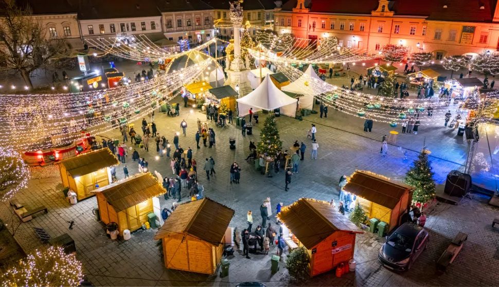 06.12.2025., Osijek - Advent u osjeckoj Tvrdji Photo: Davor Javorovic/PIXSELL