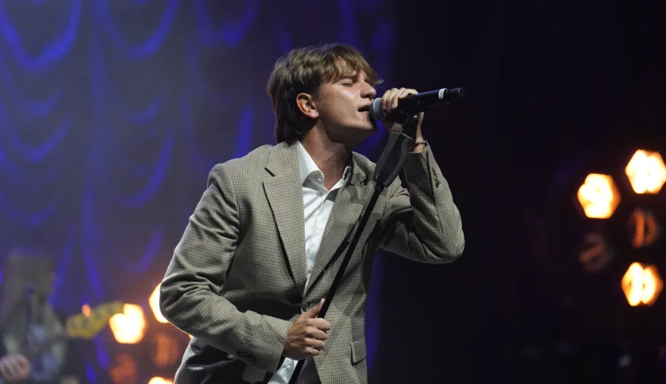 28, October, 2025, Belgrade - Teenage star Jakov Jozinovic gave his first performance in the MTS Hall. Jakov Jozinovic. Photo: Antonio Ahel/ATAImages 28, oktobar 2025, Beograd - Tinejdz zvezda Jakov Jozinovic odrzao je prvi nastup u mts Dvorani. Photo: Antonio Ahel/ATAImages Photo: Bane T. Stojanovic/ATAImages/PIXSELL