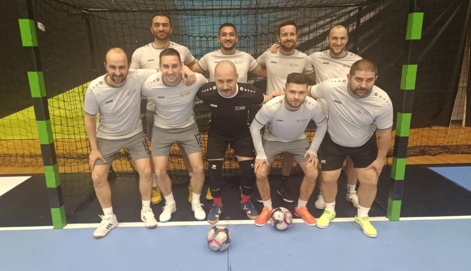 Nogomet30.12.2025.Bozicni turnir NasiceNa slici: Vetera Spaneri Sport caffeSnimio: Srecko Sobodic