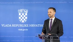 Zagreb, 30.12.2025 - Sjednica Vlade Republike Hrvatske. Na slici ministar Marin Piletić daje izjavu za medije nakon sjednice.Foto Hina/ Dario GRZELJ/ dag