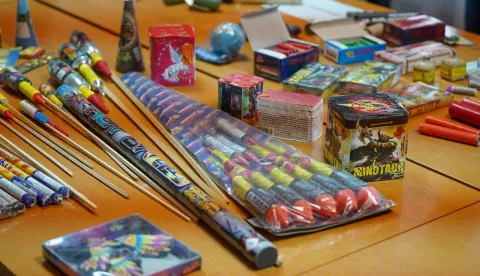 13.12.2024., Zagreb - Početak operativne akcije "Mir i dobro" 2024./2025. O ovogodi&scaron;njoj akciji "Mir i dobro" će govoriti: voditelj Protueksplozijske službe Ravnateljstva policije Tomislav Vukoja, načelnik Sektora za inspekcijske poslove Ravnateljstva civilne za&scaron;tite Nikola Turkalj, policijski službenik Službe prevencije Policijske uprave zagrebačke Mislav &Scaron;vigir, pomoćnik načelnika Sektora za javni red i sigurnost Policijske uprave zagrebačke Tomislav Krtinić te prim. Zoran Barčot, dr.med iz Klinike za dječje bolesti Zagreb. Photo: Patricija Flikac/PIXSELL