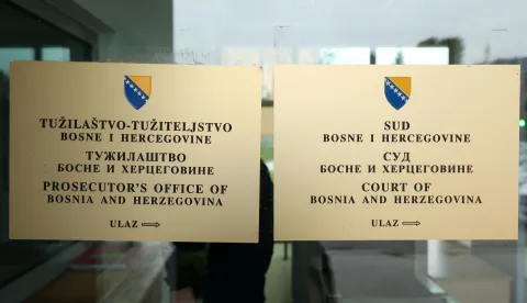 08.11.2022., Sarajevo, Bosna i Hercegovina - Zgrada Suda i Tuziteljstva Bosne i Hercegovine. Photo: Armin Durgut/PIXSELL