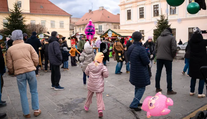 osijek, 31. 12. 2025., Dječji doček Nove godine, Trg Sv. Trojstvadjeca; doček; nova godina; silvestrovo