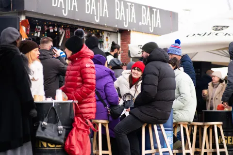 Osijek, 31. 12. 2025., Doček australske Nove godine, Bajtaaustralska nova godina; doček; bajta; posjetitelji; silsvestrovo