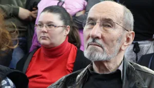 Zagreb, 16.11.2018. - Na 41. međunarodnom sajmu knjiga Interliber &Scaron;kolska knjiga predstavila je knjigu "Hrvatsko proljeće i hrvatska politička emigracija" Wollfyja Kra&scaron;ića, o kojoj su uz autora govoriti i urednik Deniver Vukelić te Ante Žužul i Ivo Banac. Na fotografiji Mate Me&scaron;trović. foto HINA/ Zvonimir KUHTIĆ/ zk