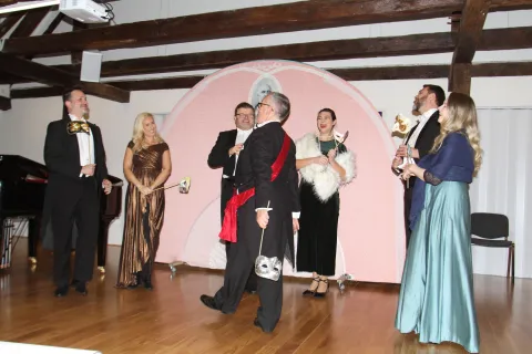 Lidija Horvat Dunjko i fantastična operna ekipa na Gala večeri u Na&scaron;icama