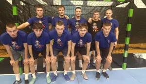 Nogomet31.12.2025.Bozicni malonogometni turnir NasiceNa slici: Mlada ekipa EL Wattko u cetvrtfinaluSnimio: Srecko Sobodic