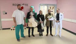 Darovi za prvu bebu rođenu u virovitičkoj bolnici