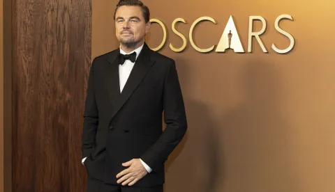 Leonardo DiCaprio attends the arrivals of the 16th Governors Awards at The Ray Dolby Ballroom at Ovation Hollywood in Hollywood, CA on November 16, 2025. (Photo by Corine Solberg/Sipa USA) Photo: Sipa USA/SIPA USA