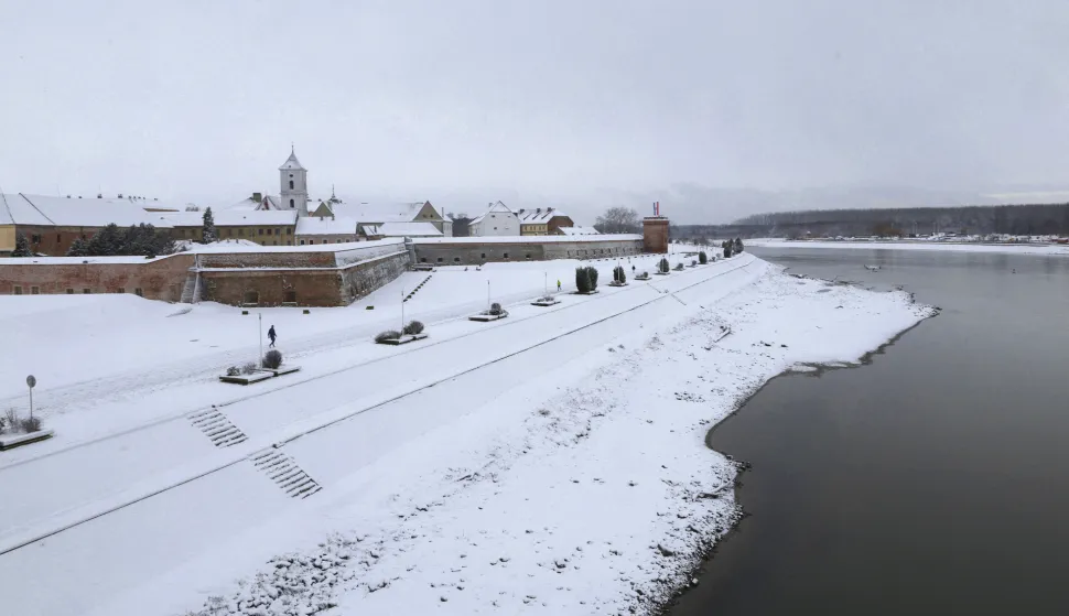 Osijek, 04. 01. 2026., foto&scaron;etnja, zima, hladno vrijeme, snijegSNIMIO BRUNO JOBST