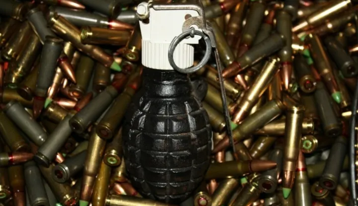 Bomba i streljivo, bombu, pronađeno, oduzeto, policija, ilustracija