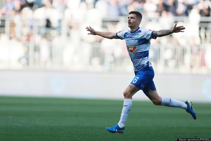 09.05.2025., stadion Opus Arena, Osijek - SuperSport HNL, 34. kolo, NK Osijek - NK Lokomotiva. Hrvoje Babec Photo: Davor Javorovic/PIXSELL