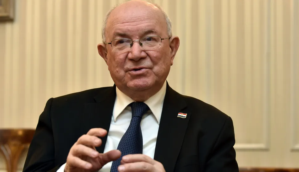 Zagreb, 07.02.2024 (pogled) - Mate Granic, uz intervju J.Krsovnika.foto Davor Kovacevicpogled