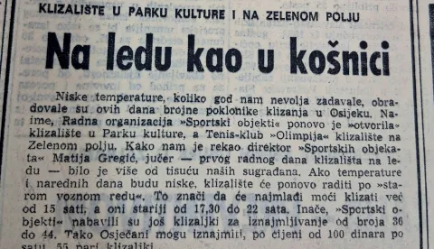 Klizali&scaron;te je bilo hit 1998. godine u Osijeku