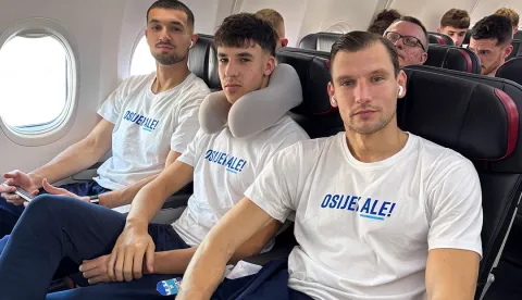 NK OSIJEK ODLAZAK NA PRIPREME U TURSKU 6. SIJEČNJA 2025.FOTO: BORNA JAK&Scaron;IĆ/NK OSIJEK