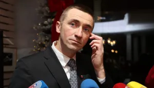 06.01.2025.,Split-Povodom proslave prvoslavnog Bozica organiziran domjenak u organizaciji Udruge Hrvatski pravoslavni centar. Dogadjaju su uz ostale sudionike prisustvovali Predrag Misic,Stipo Mlinaric, Ivan Penava i ministar Ivan Sipic koji su tom prigodom dali i izjave za medije. Photo: Ivo Cagalj/PIXSELL