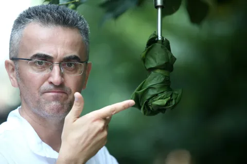 28.07.2016., Zagreb - Glavni meteorolog HRT-a Zoran Vakula. "nPhoto: Sanjin Strukic/PIXSELL 