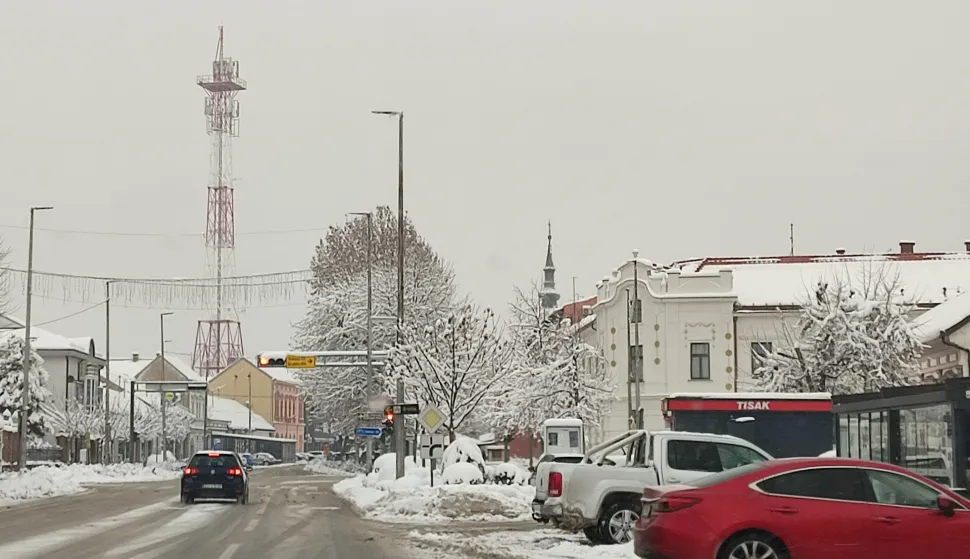Županja pod snijegomfoto: Marija Le&scaron;ić Omerović