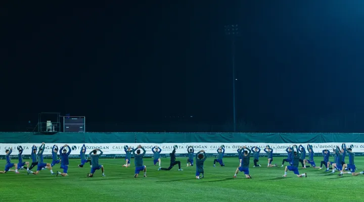 Osječani odrađuju treninge u Turskojsiječanj 2025. FOTO: BORNA JAK&Scaron;IĆ/NK OSIJEK