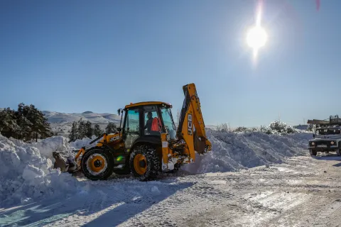 reportaza gracac i okolica snjezni uvijeti na cesti 08.01.2026 zadar