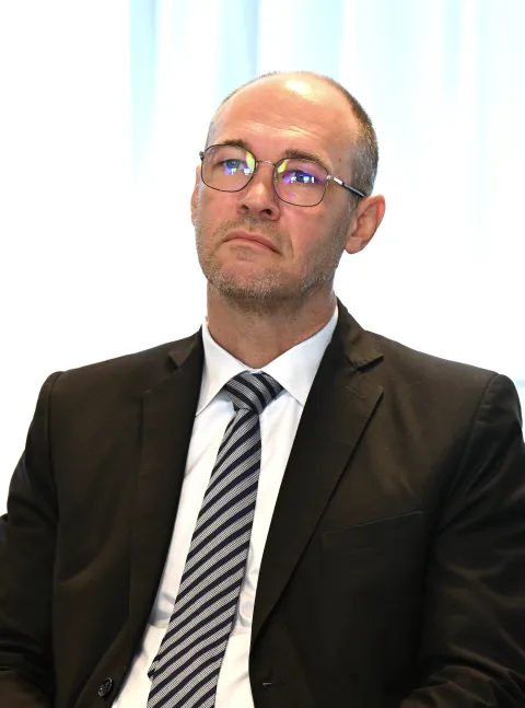 05.06.2024., Zagreb - U zgradi Hypatia odrzano je zavrsno predizborno suceljavanje pod nazivom "Hrvatska politika u EU". Davor Ivo Stier Photo: Davorin Visnjic/PIXSELL