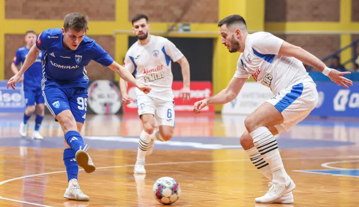 09.01.2026., Zagreb, dvorana Sutinska vrela - Hrvatski malonogometni kup, cetvrtfinale, MNK Futsal Dinamo - MNK Osijek. FOTO: FUTSAL DINAMO