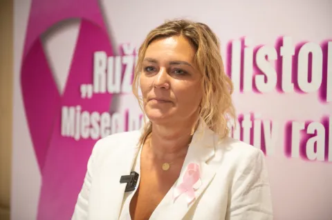 Predsjednica Hrvatskog gastroenterolo&scaron;kog dru&scaron;tva i predstojnica Klinike za tumore u KBC-u Rijeka Ivana Mikola&scaron;ević 