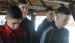 Hrvatski sokol Osječko-baranjske županije: Prisega pet kadeta Počasne garde