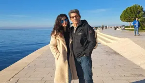 Iranski redatelj Mehrdad Khameneh sa suprugom književnicom Shirin Mirzanejad