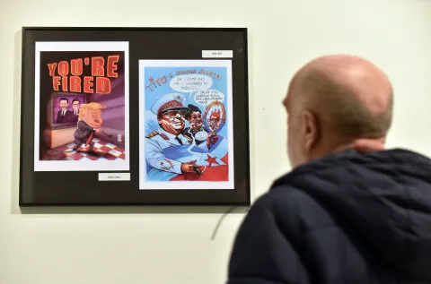 Karikatura kao ogledalo dru&scaron;tva: Otvorena godi&scaron;nja izložba HDK-a u Zagrebu