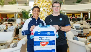 David Mateo Mejia Moscoso potpisao je s Osječanima trogodi&scaron;nji ugovor14. SIJEČNJA 2026. FOTO: NK OSIJEK/BORNA JAK&Scaron;IĆ