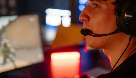 gamer gaming monitor