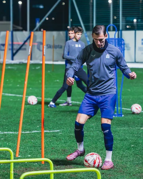 Sopić je u subotu kasno popodne okupio momčad i krenule su pripreme za proljećesiječanj 2026.FOTO: NK OSIJEKBORNA BARI&Scaron;IĆ