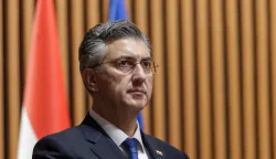 Zagreb, 15.01.2026. - Aktualnim prijepodnevom započela je 9. sjednica Hrvatskog sabora.Na fotografiji Andrej Plenković.foto HINA/ Edvard &Scaron;U&Scaron;AK/ es