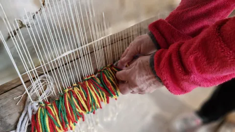 Belomanastirski uspravni tkalački stan uvr&scaron;ten na listu kulturnih dobara