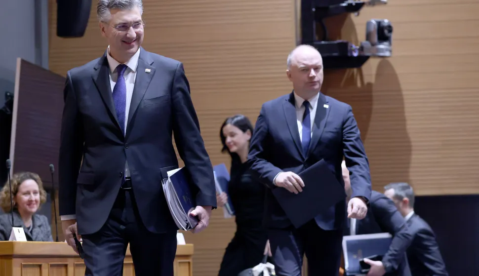 15.01.2026., Zagreb -Nakon zimske stanke Sabor je aktualnim prijepodnevnom poceo 9. sjednicu. Photo: Patrik Macek/PIXSELL