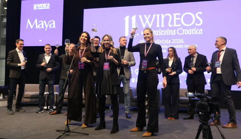 Osijek, 16. 01. 2026, GC Osijek, otvorenje 11. WineOs, prvi dan.snimio GOJKO MITIĆ