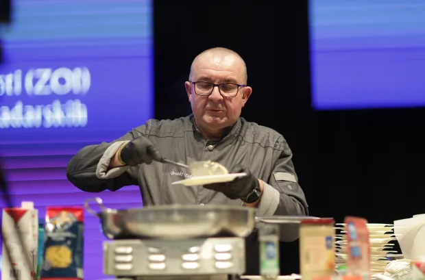 Osijek, 17. 01. 2026., GC, 11. WineOS, WineOS 2026, WIneOS - drugi dan, kuhanje; Podravka; Branko TakačSNIMIO BRUNO JOBST