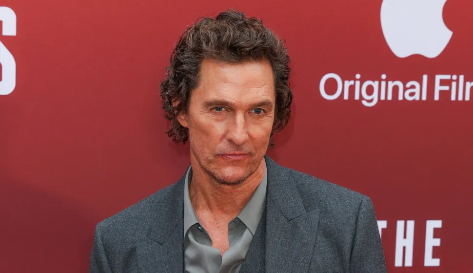 Photo by: KGC-158/starmaxinc.comSTAR MAX&copy;2025ALL RIGHTS RESERVEDTelephone/Fax: (212) 995-11969/28/25Matthew McConaughey at a special screening of "The Lost Bus" on September 28,2025 in London, England. Photo via Newscom Photo: KGC-158/starmaxinc.com/NEWSCOM