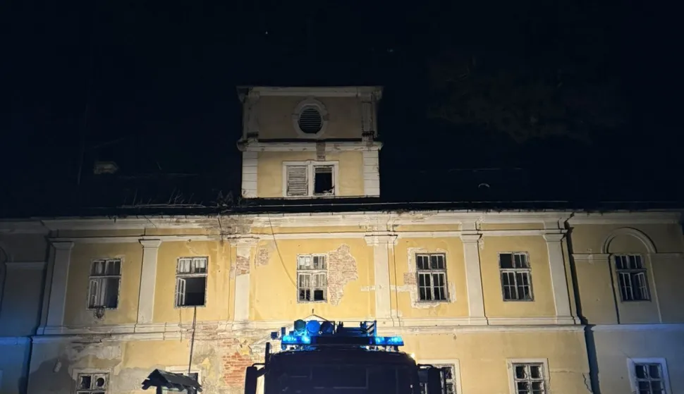 Požar u dvorcu Eugen Savojski