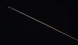 The SpaceX Dragon capsule Crew 11 returns early to Earth from space due to an astronaut?s medical issue as seen during reentry over Los Angeles, California on January 15, 2026 carrying NASA astronauts Mike Fincke and Zena Cardman, Japan Aerospace Exploration Agency (JAXA) astronaut Kimiya Yui, and Roscosmos cosmonaut Oleg Platonov. Four crewmembers departed the International Space Station on January 14 after a medical issue prompted their mission to be cut a month short -- a first for the orbiting laboratory. The US space agency has declined to disclose which crewmember has the health problem or give details about the issue, but it has stressed the return is not an emergency situation. The affected crewmember "was and continues to be in stable condition," NASA official Rob Navias said on January 14. (Photo by Patrick T. Fallon/AFP)